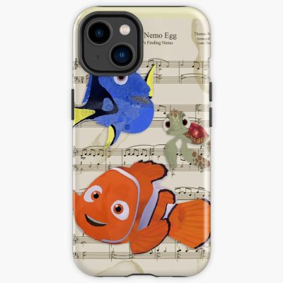 Nemo Egg Decor Sheet Music Iphone Case