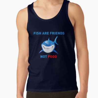 Fish Are Friends Not Food Finding Nemo Tank Top