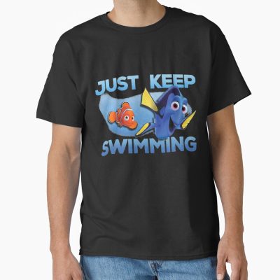 Disney Pixar Finding Dory Just Swimming With Nemo T Shirt T Shirt T-shirt