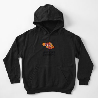 Just Keep Swimming Kids Hoodie