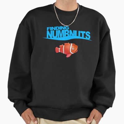 Mens Funny Finding Nemo Blue Have You Heard Sweatshirt
