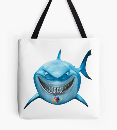 Blue Shark Attack Tote Bag