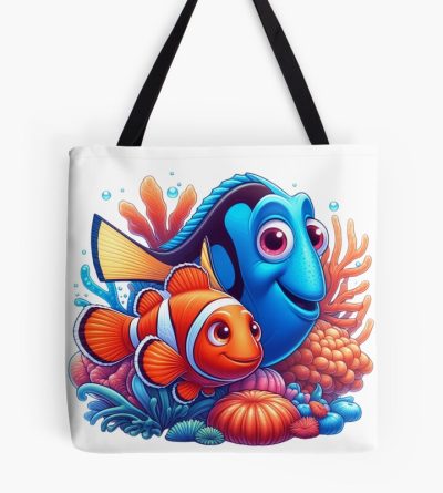 Dory And Nemo Pullover Tote Bag