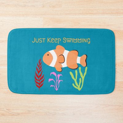 Just Keep Swimming Bath Mat