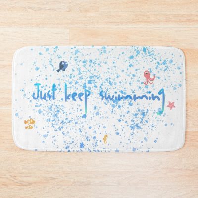 Just Keep Swimming Bath Mat