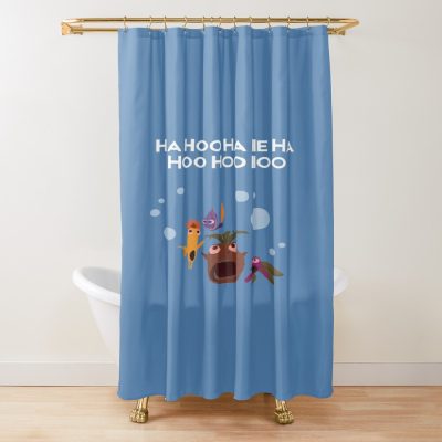 Ha Hoo Ha He Ha Hoo Hoo Hoo Shower Curtain