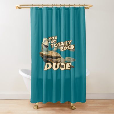 Crush From Finding Nemo Shower Curtain