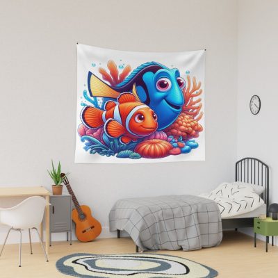 Dory And Nemo Pullover Tapestry