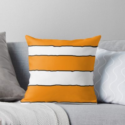 Clownfish Stripes Throw Pillow